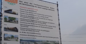 Globus Aufsteller
