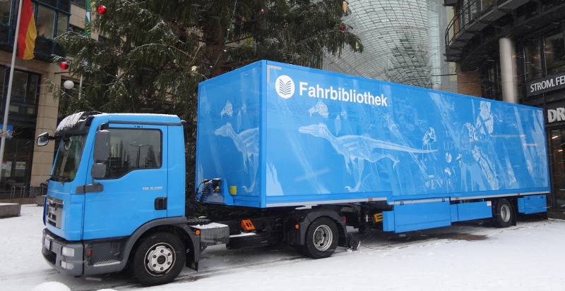 Die Dresdner Fahrbibliothek. Foto: Archiv/W. Schenk