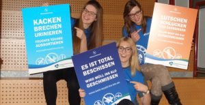 Klärwerk kein muell ins klo Poster