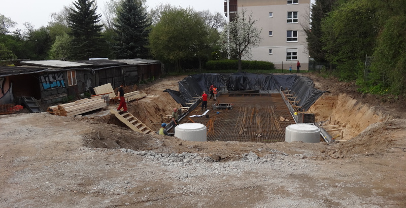 cosmo lommatzscher straße 1004 baugrube