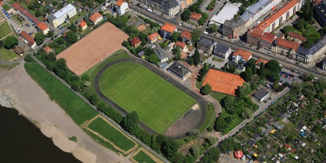 Sportplatz Luftaufnahmen Peter Haschenz 2014