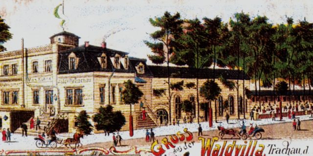 Brendler Waldvilla Ansichtskarte 1900