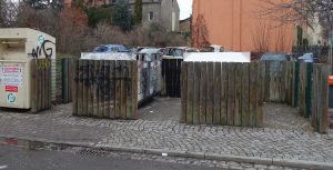Papiercontainer Konkordienstr Torgauer str 1601