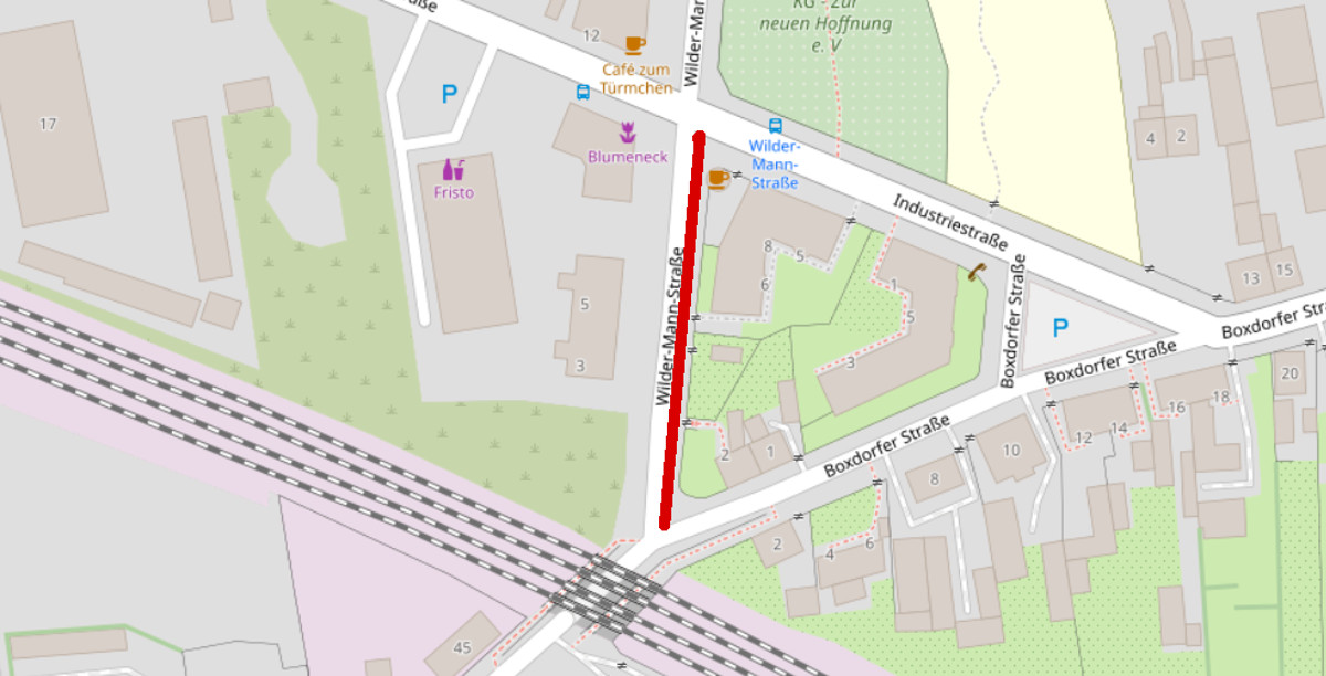 wilder mann strasse