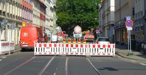Bürgerstraße Vollsperrung