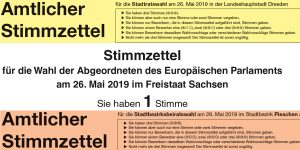 Muster Stimmzettel