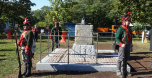 Hirschdenkmal Einweihung