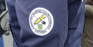 Polizei Granate Kleingarten