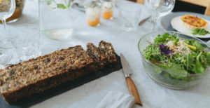 Wohnzimmerdinner Tafel