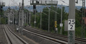 Haltepunkt Trachau Gleise