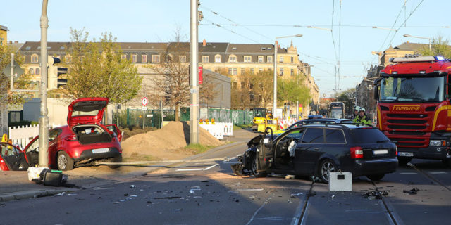 Unfall Fritz-Reuter-Straße