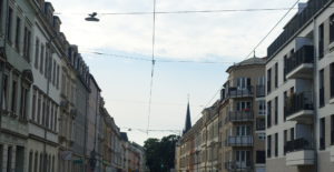 Bürgerstraße Fahrdraht