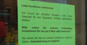 Corona Geschäfte Geschlossen