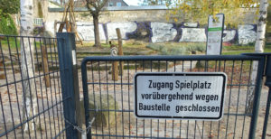 Spielplatz Konkordienstraße Schaukel