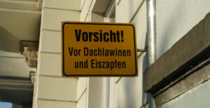 Lawinengefahr Warnung