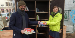 Büchertauschschrank BUND Greve Morwinski