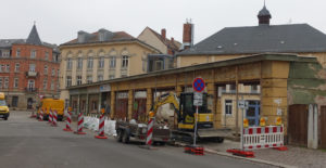 Goldenes Lamm Bauarbeiten Baustelle
