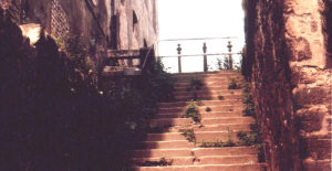Zinggstrasse Treppe 1986
