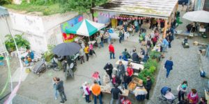 So schwärmen die Friedrichstädter*innen seit mehreren Jahren zum Markt. Ähnlich wird es nun bald in Pieschen aussehen. Foto: Kim-Alexandra Nagy