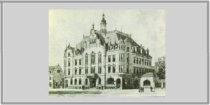 Rathaus Pieschen Stich von Ebel