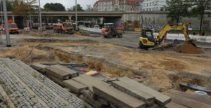 DVB Baustelle Grossenhainer Sandkasten