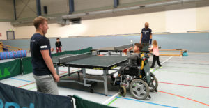 Motor Mickten Tischtennis_Rollstuhl