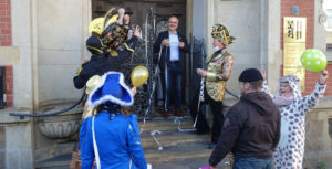 Karneval Pieschen Rathaus Schlüssel