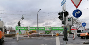Liststrasse gruener pfeil