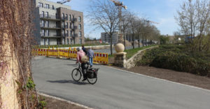 Elberadweg Citybeach entschärft