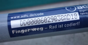 fahrradcodierung adfc