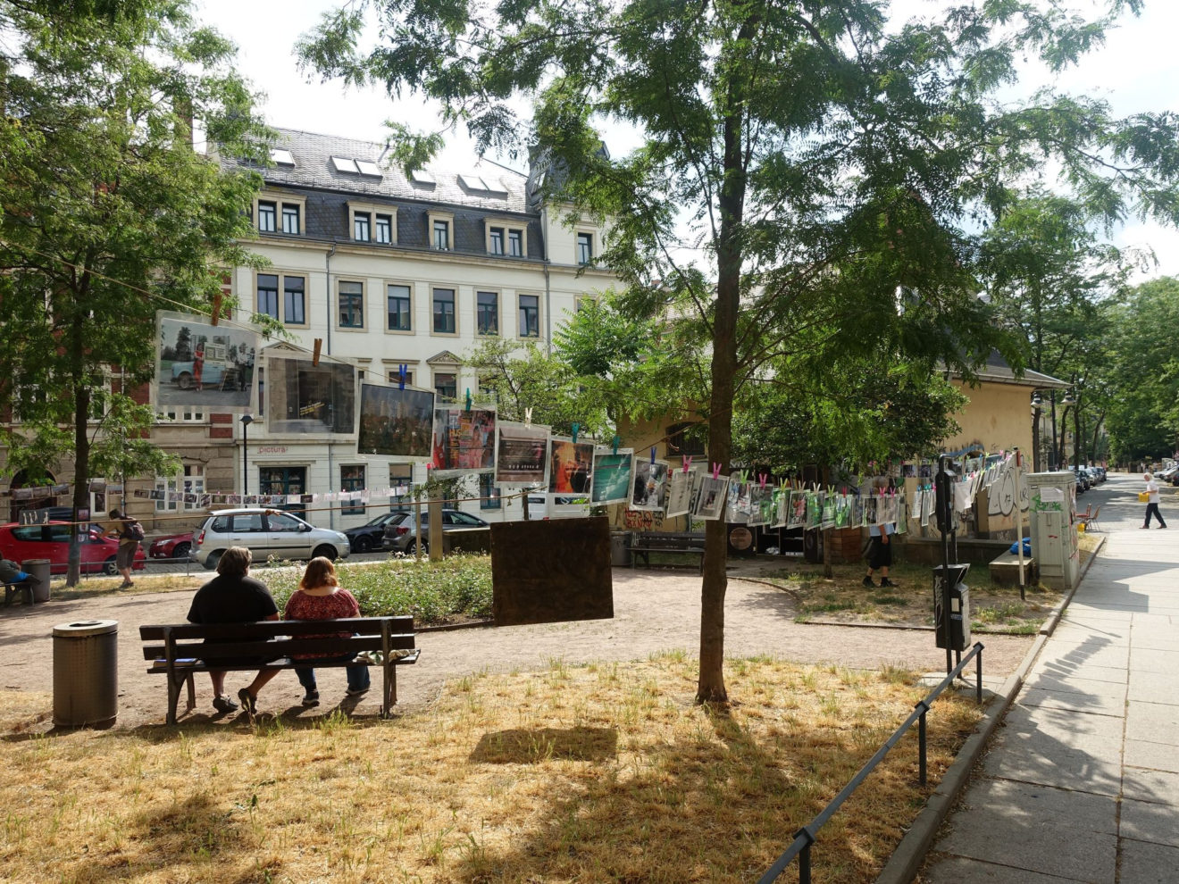 Es gibt noch was zu reden. Jeden Montag Erzählbank am Konkordienplatz