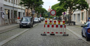 Oschatzer Strasse Sperrung