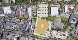 Globus Lageplan Visualisierung