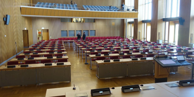 Stadtrat Plenarsaal