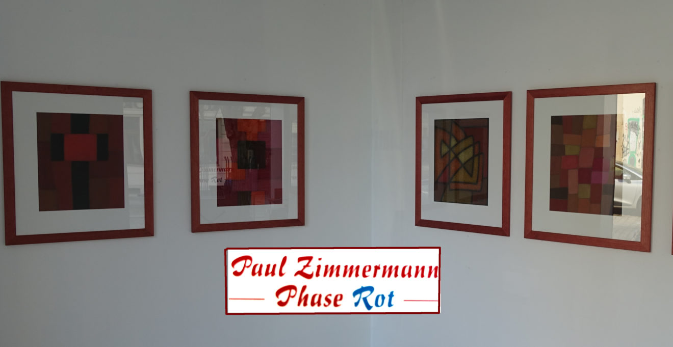 Kunstforum RadioLenck erinnert an Paul Zimmermann und die Phase Rot