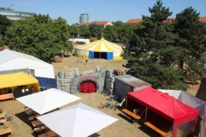 Kitrazza im Aufbau