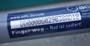 ADFC-DD-Fahrradcodierung