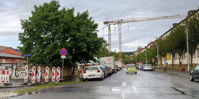 Bauarbeiten in der Hubertusstraße: Umleitung für Linie 70 in Richtung Nord