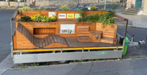 BUND Parklet Sitzwagen