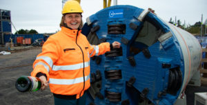 Industriesammler Tunneltaufe Gunda Röstel