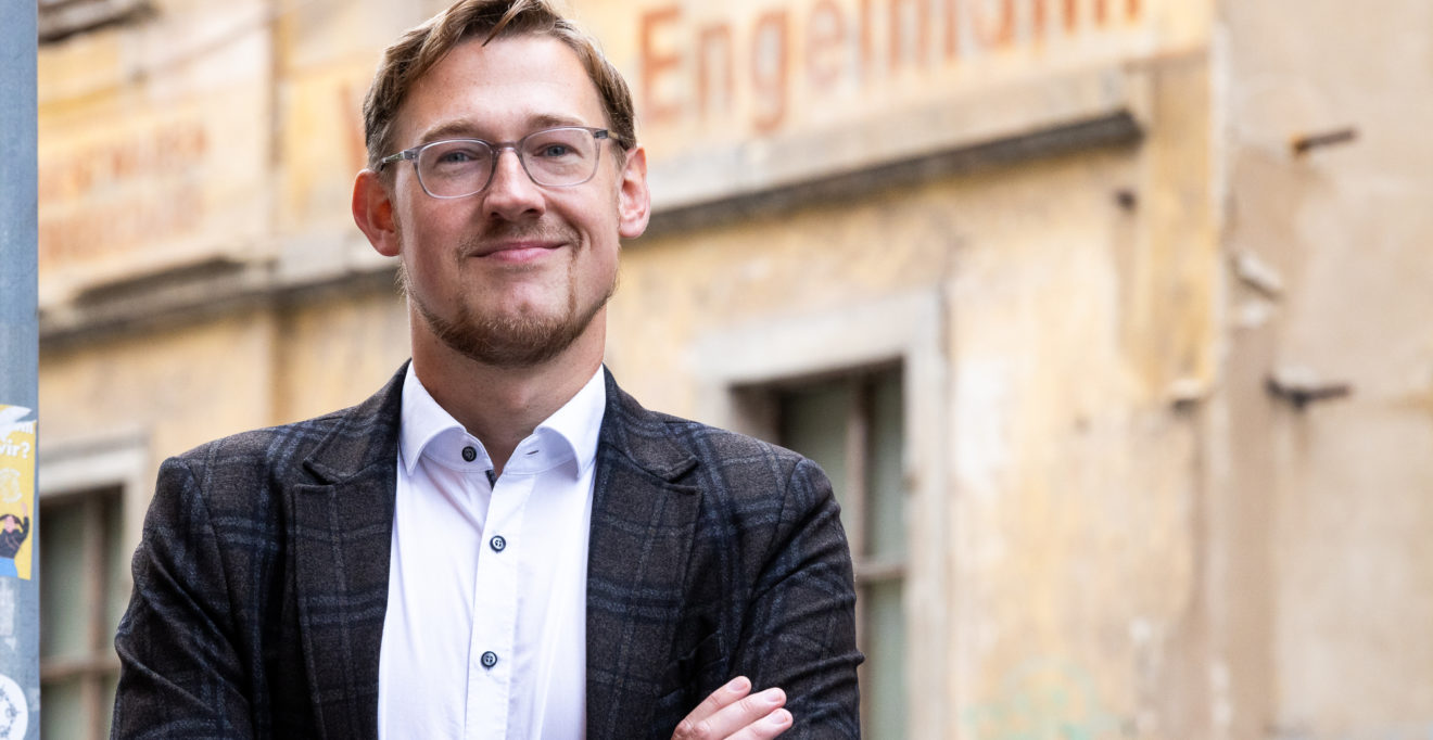 Stefan Engel als Vorsitzender des SPD Ortsvereins Pieschen wiedergewählt