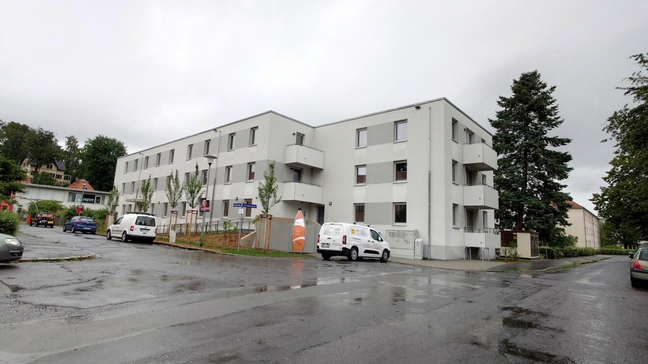 Neubau an der Dopplerstraße - Foto: J. Frintert