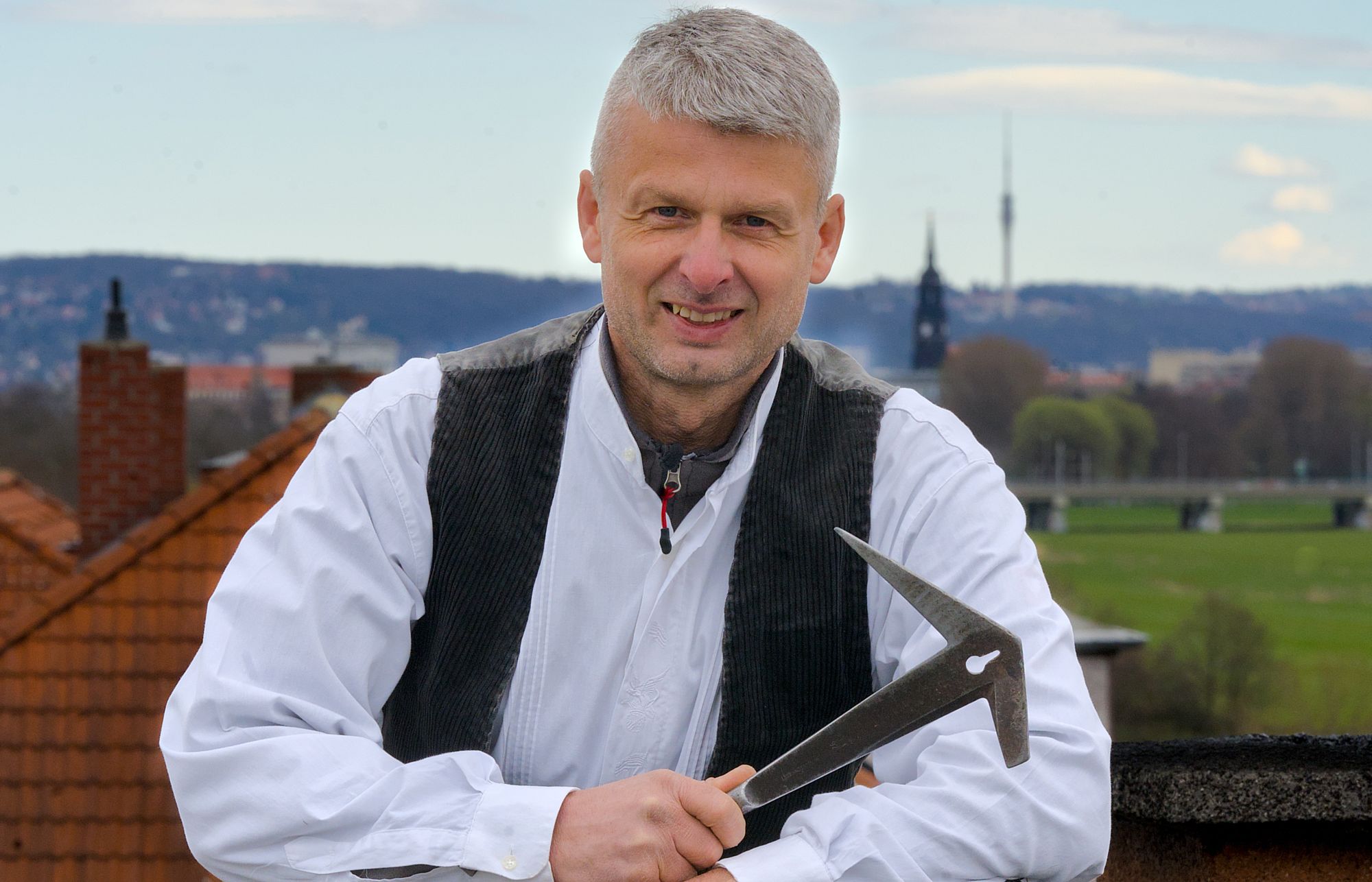 Pieschener Spitzenkandidat für die Freien Wähler für Stadtrat und Stadtbezirksbeirat: Tino Jasef