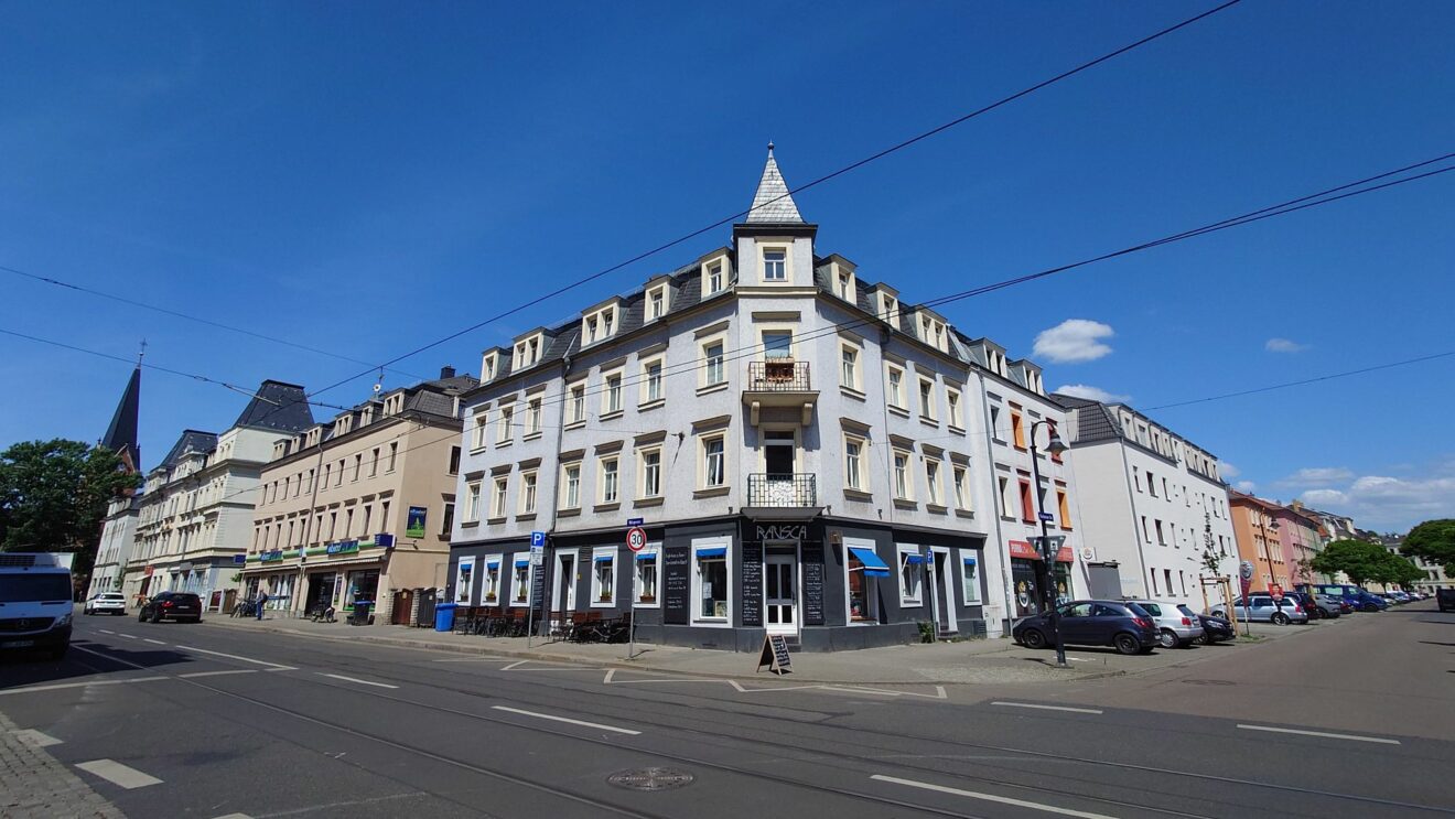 Kreuzung Oschatzer Straße/Bürgerstraße - Foto: J. Frintert