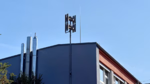 Sirene auf der 106. Grundschule in Pieschen - Foto: J. Frintert