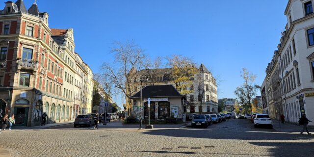 Konkordienplatz in Pieschen - Foto: J. Frintert