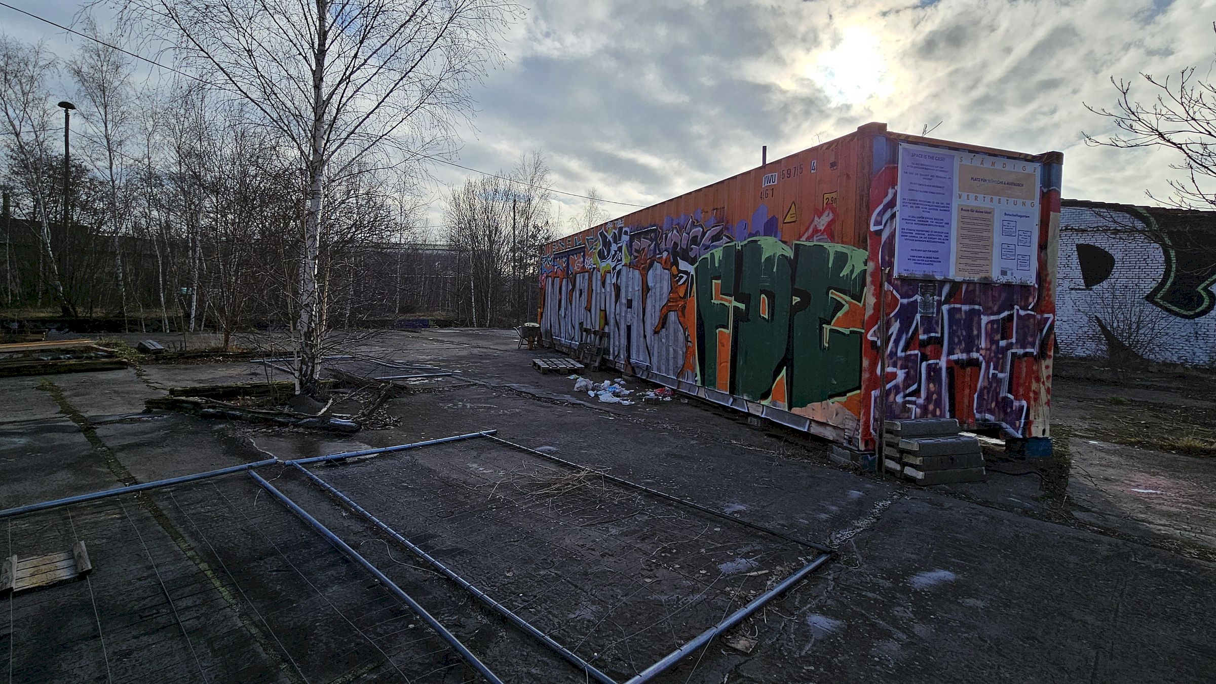 Die "Ständige Vertretung" ist derzeit in der Winterpause, aber auch diesem Projekt wurde zu Ende März gekündigt. Foto: J. Frintert