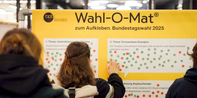 Wahl-O-Mat-Tour der Landeszentrale kommt am 15. Februar in den Elbepark - Foto: O. Killig