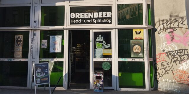 Der "Greenbeer Head- und Spätshop" ist in Pieschen mittlerweile eine Institution geworden.