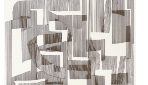 Claudia Kleiner: dfm (24.05) - Tintenstift/Papier, 30x21 cm, 2024. Foto: Claudia Kleiner